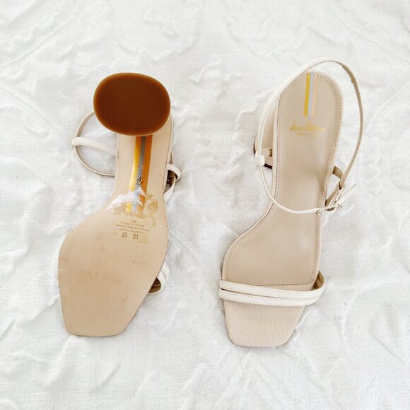 Sam Edelman Kit Beige Heels Size 8.5 New - Picture 5 of 6